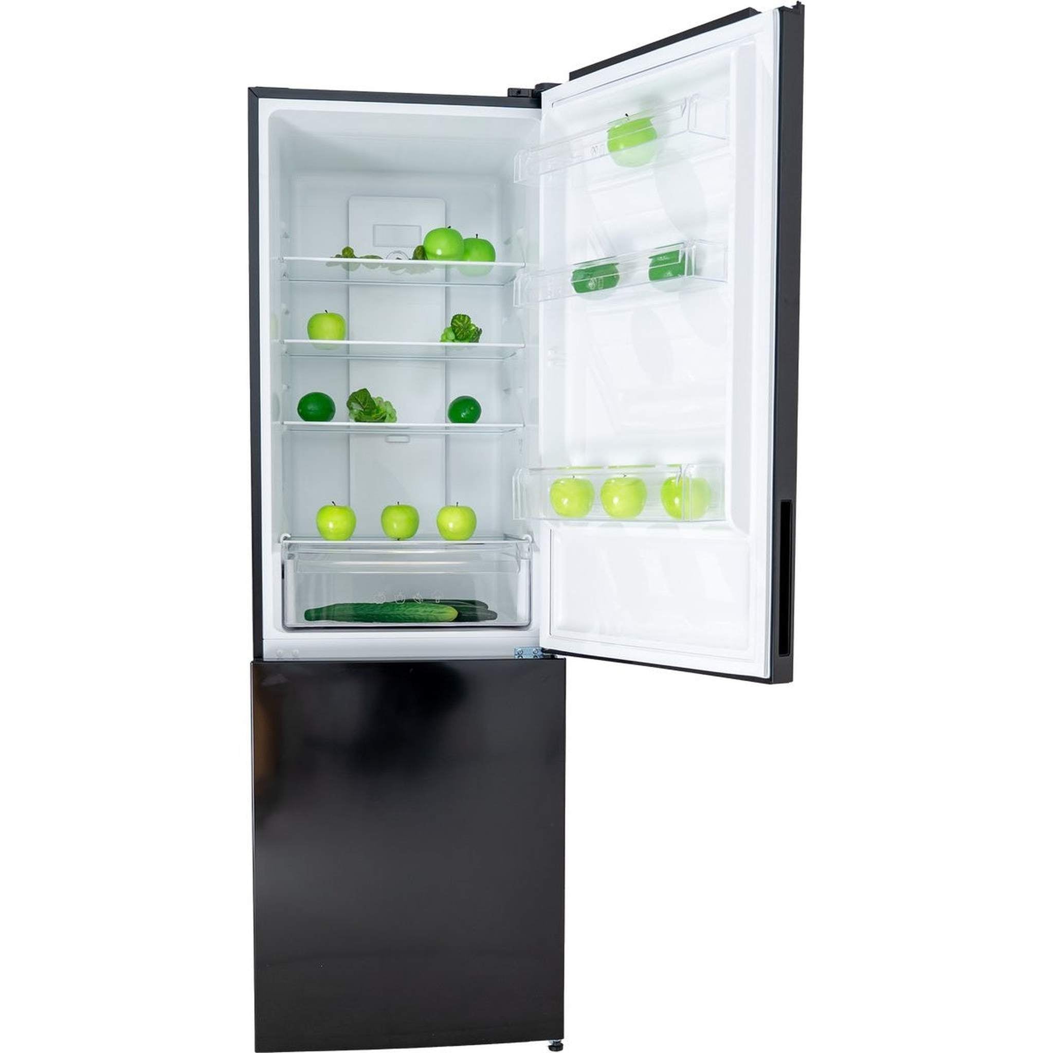 Exquisit KGC295-80-NF-041EB – Koel-vriescombinatie – No Frost – 293L – Stil – Zwart Design