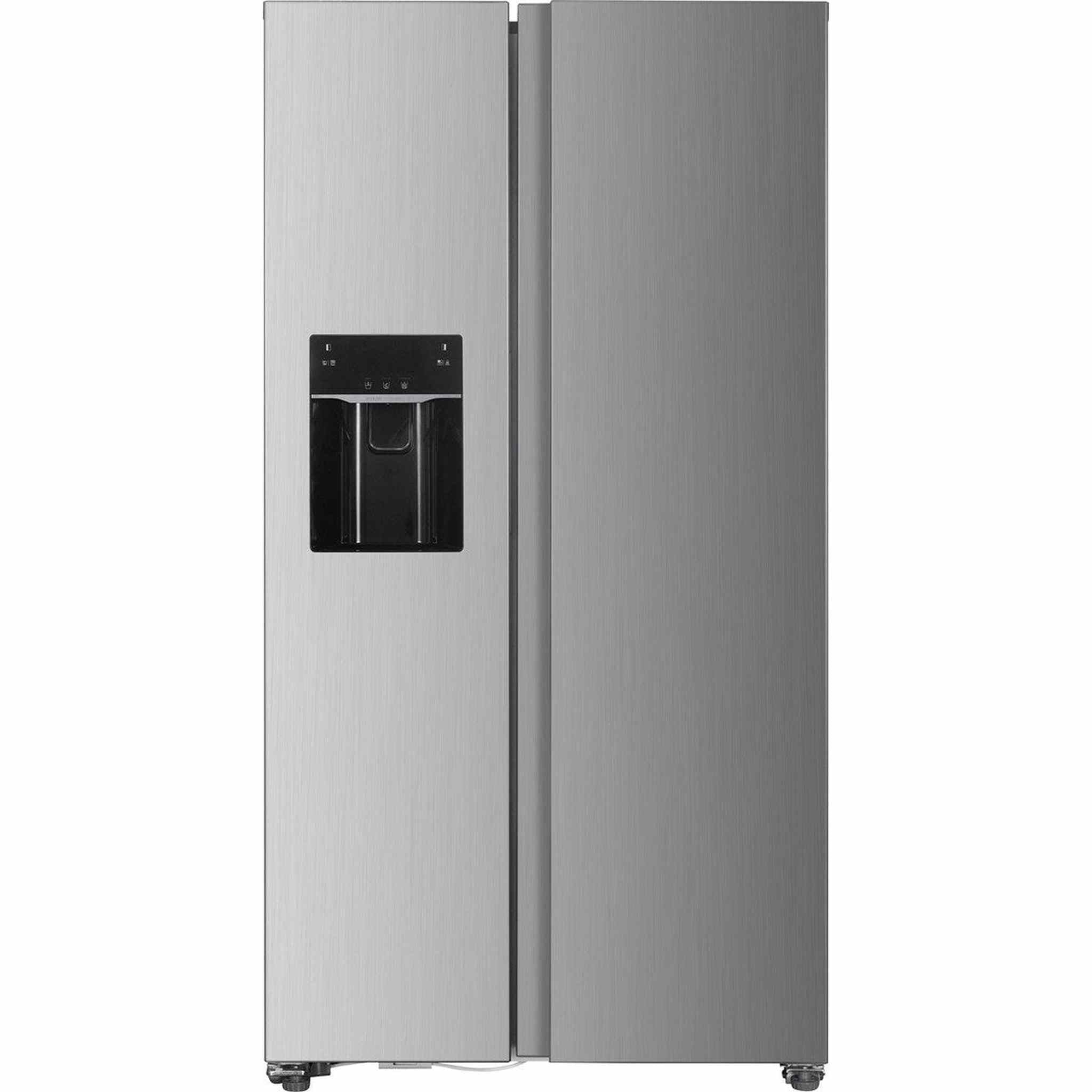 Exquisit SBS666-HCF-041EI – Koelkast – Amerikaanse stijl met ijsblokjesmachine en No Frost