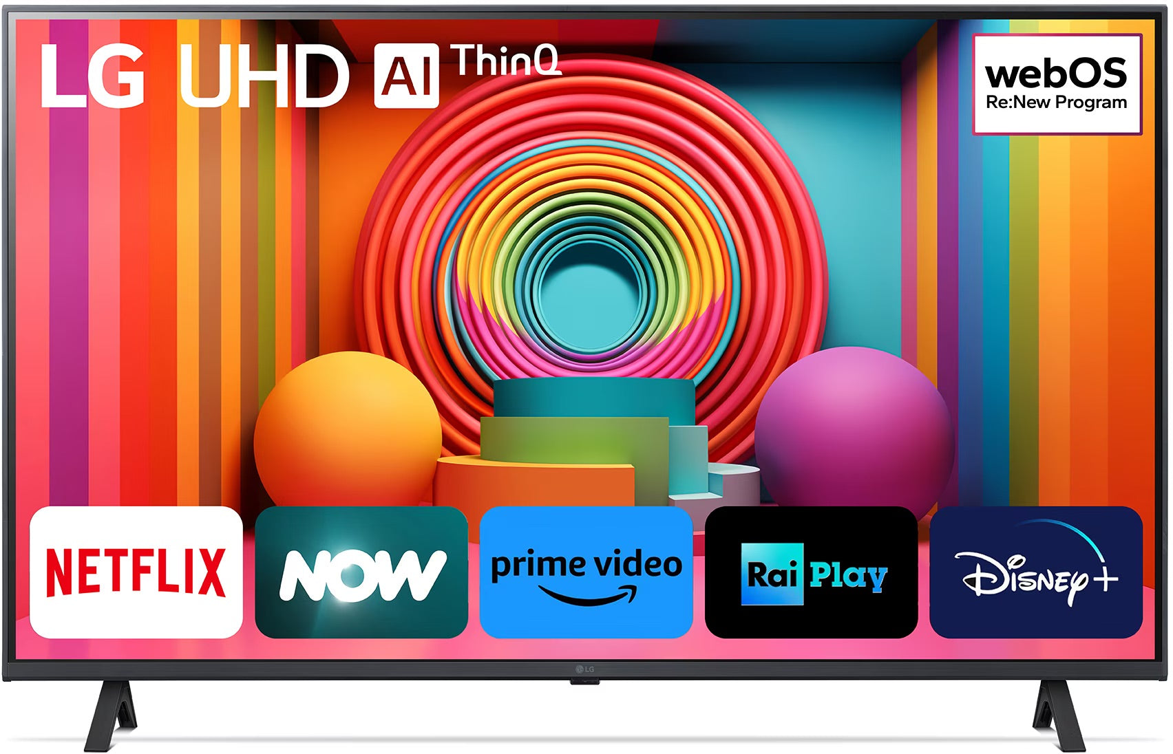 LG 43UR75006LK – TV – 43 inch – 4K UHD – HDR – Smart LED