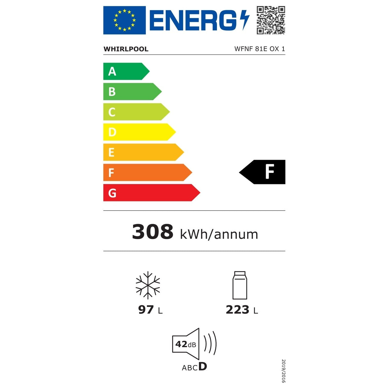 Whirlpool WFNF81EOX1