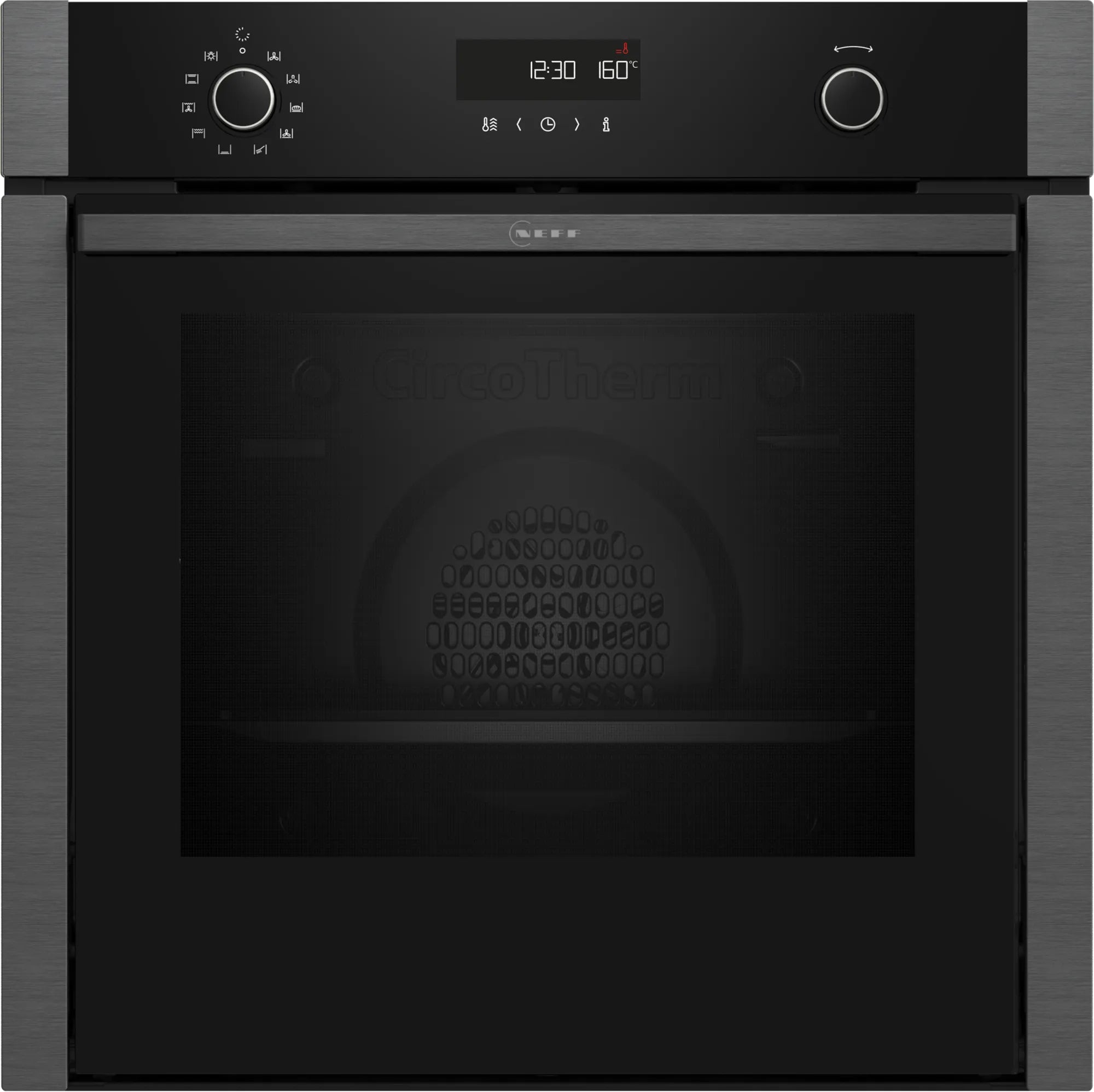 Neff B6ACH7AG3 – Inbouwoven – 71 liter – Zwart – Circulatiegrillen – Energieklasse C