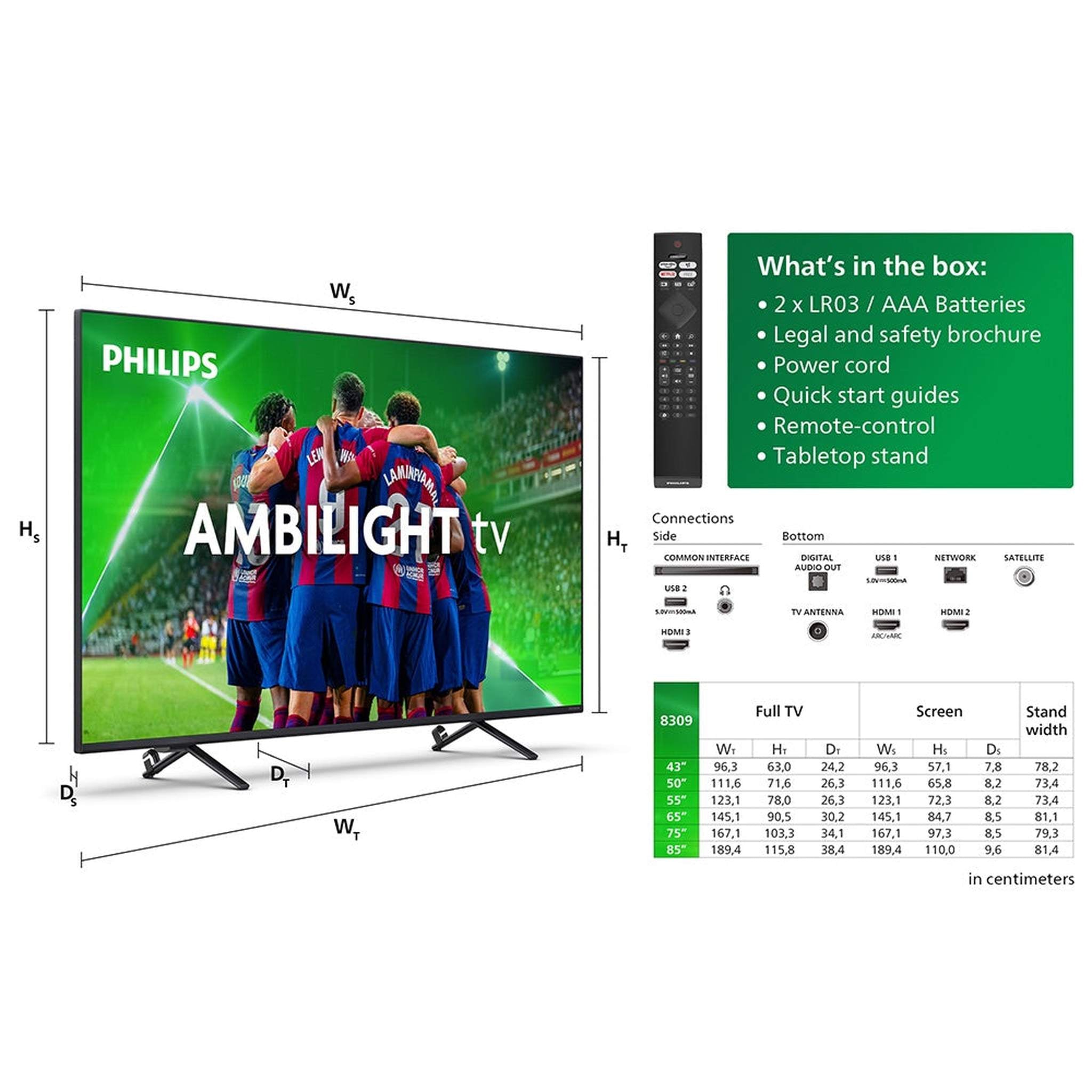 Philips 75PUS8309