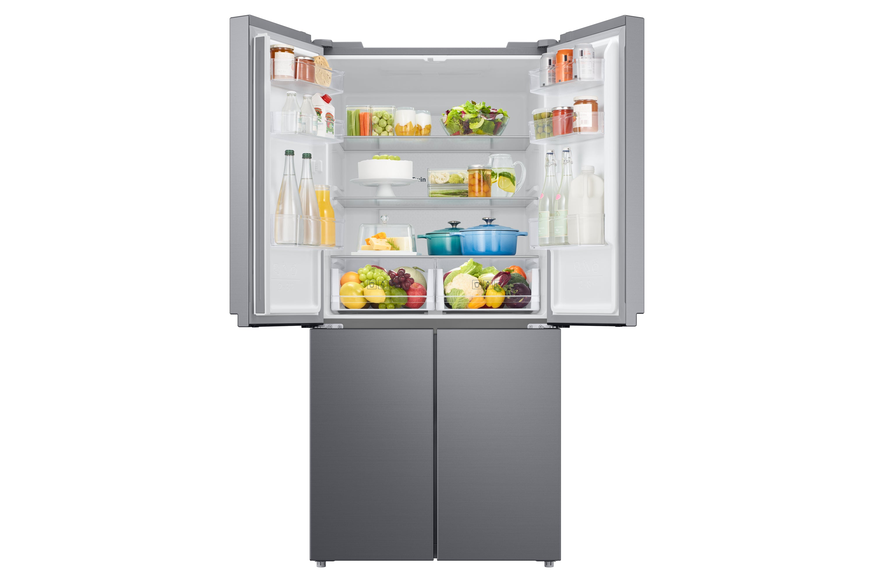 Samsung RF48A400EM9 – Amerikaanse koelkast – 488 liter – RVS – No Frost – IJsblokjesmachine – Energieklasse E