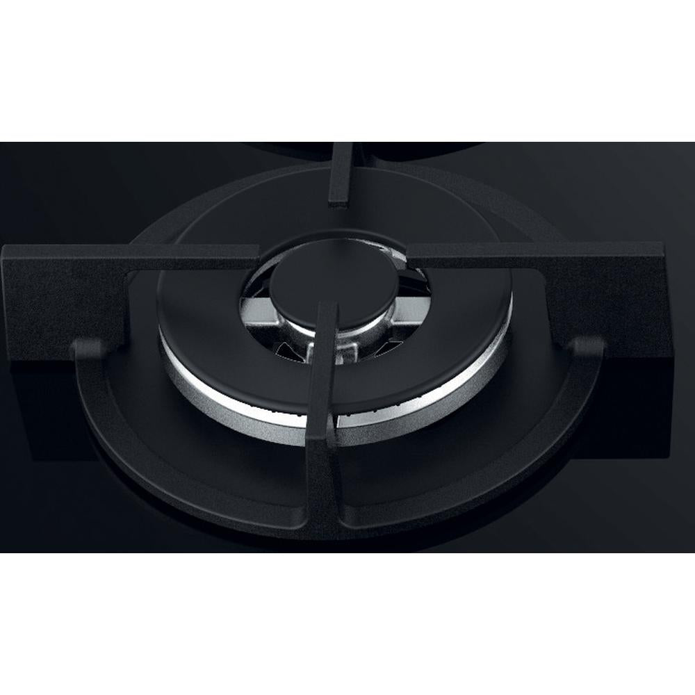 Whirlpool AKT625NB1 – Gas Kookplaat – Keramische kookplaat met 4 zones en draaiknoppen